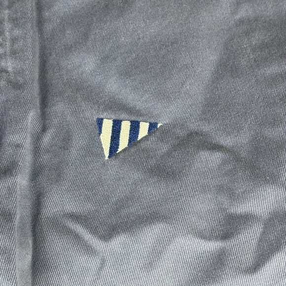 Vineyard Vines Pants Men 28x30 Washed Blue Flag Embroidered Chino Golf Club Pant - Picture 6 of 13